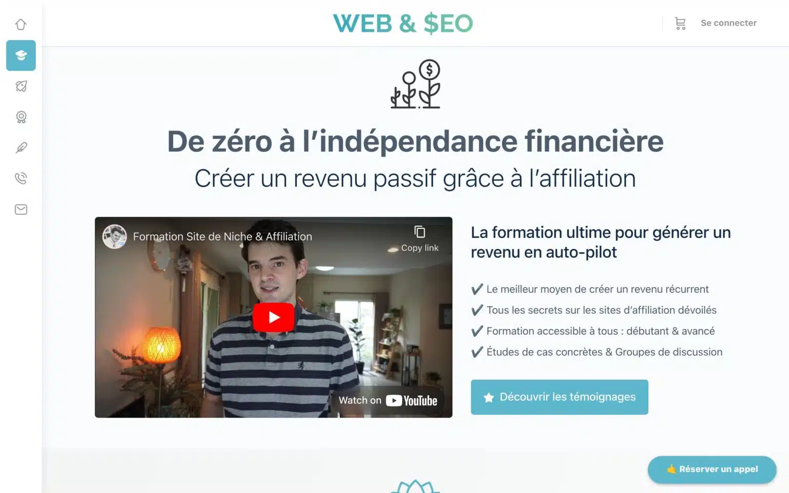 Formation De Zéro à l’Indépendance Financière – Web & SEO